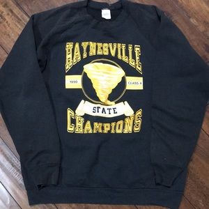 Vintage 1990 State Champions Crewneck Sweatshirt Size XL